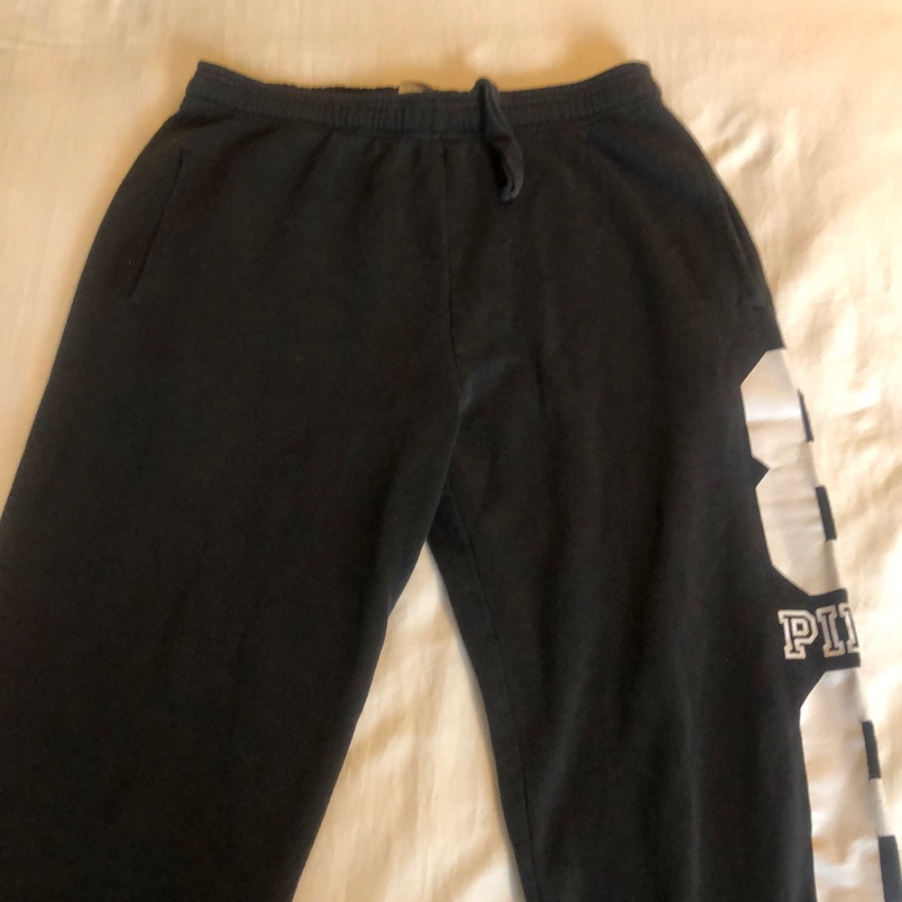 Pink sweatpants